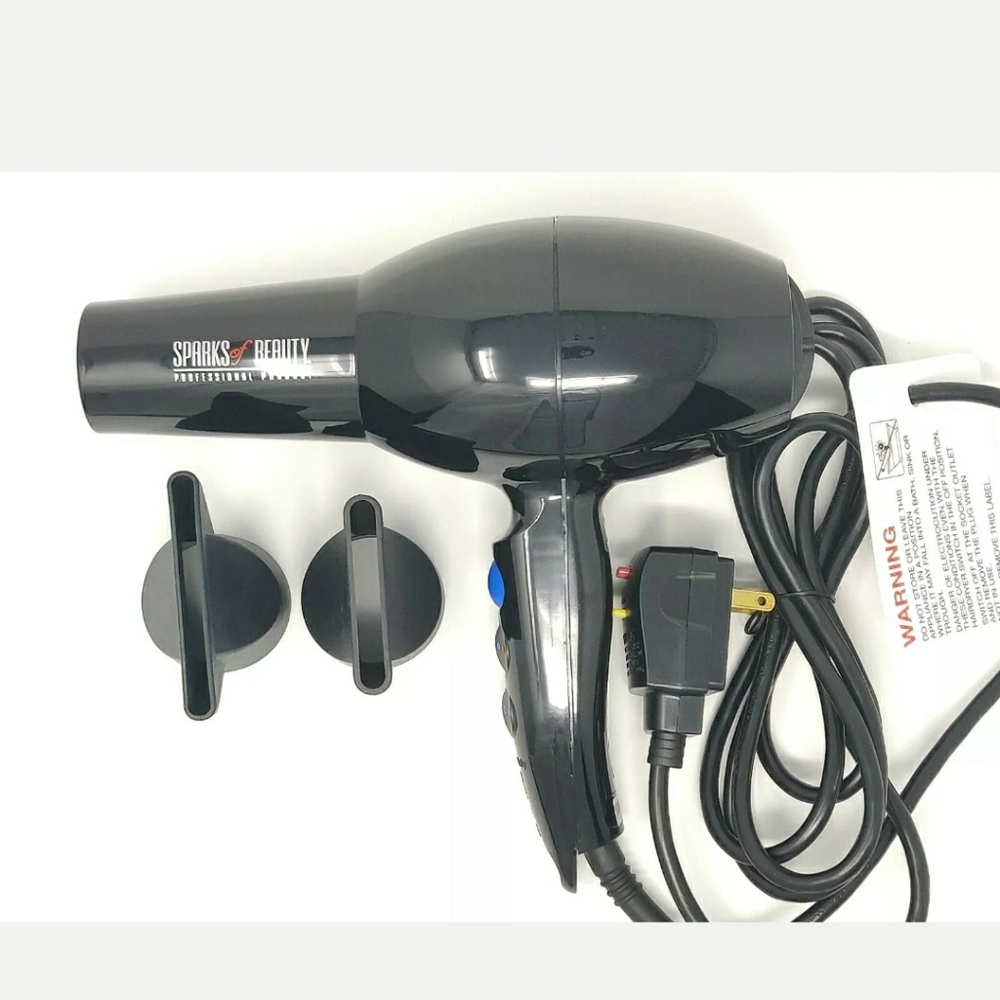 Hair Dryer Made in Italy with Attachments
